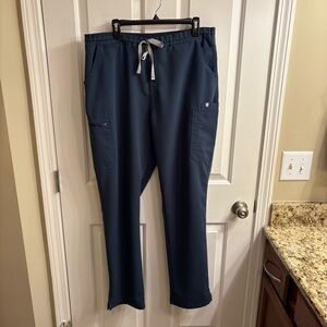 TALL Figs Women's Dark Harbor Yola Skinny Scrub Pants XL TALL